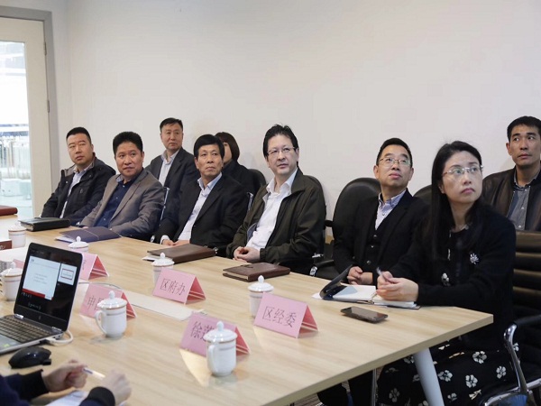 吴斌副区长赴莘庄工业区七宝镇调研民营企业