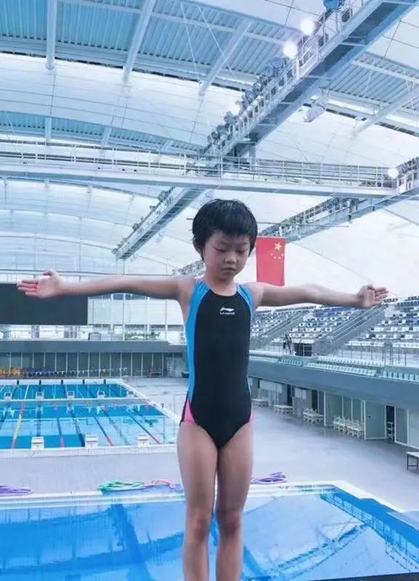 小小跳水双冠王，来自闵行金汇实验，未来可期！